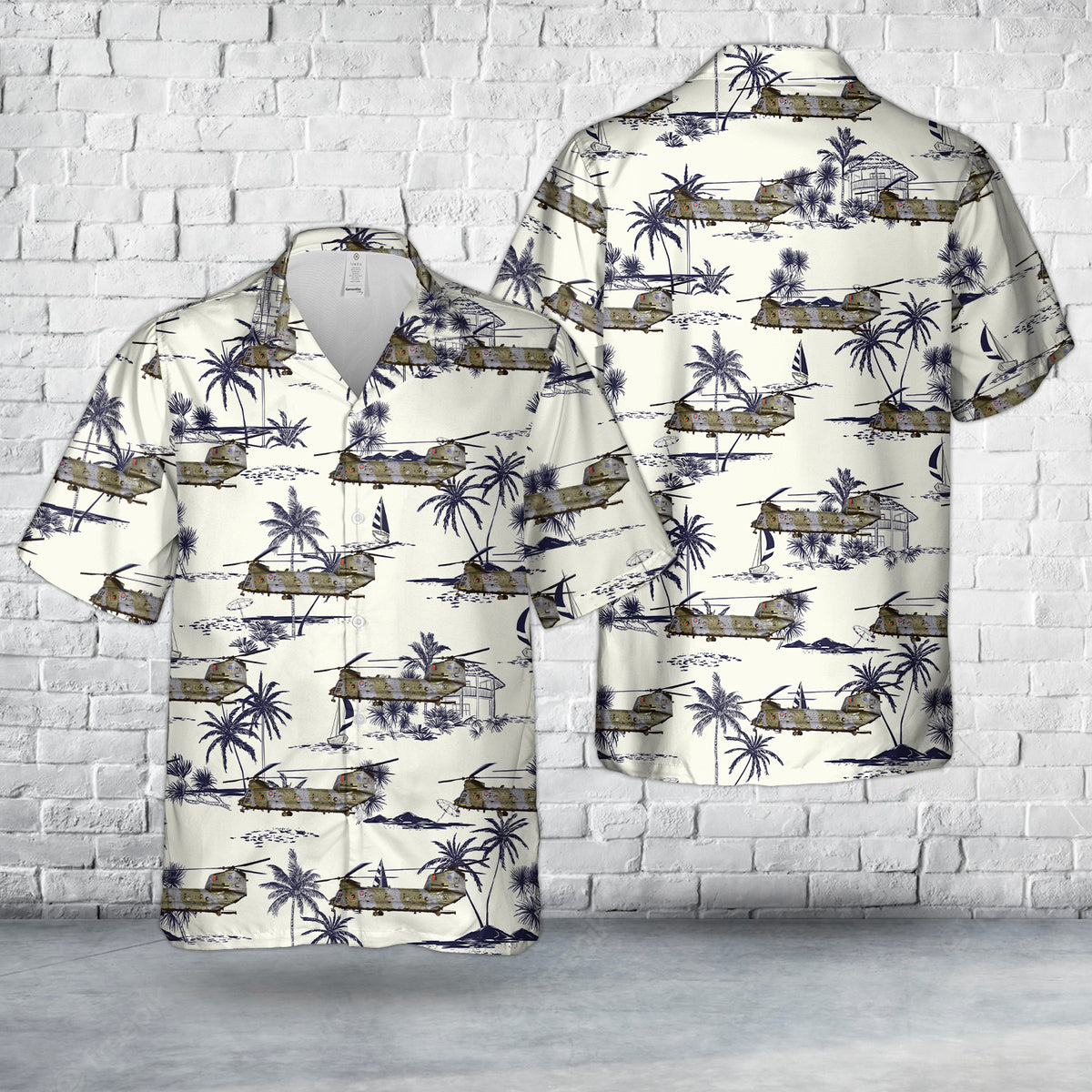 Royal Air Force Boeing Vertol Chinook HC1B (352) Hawaiian Shirt