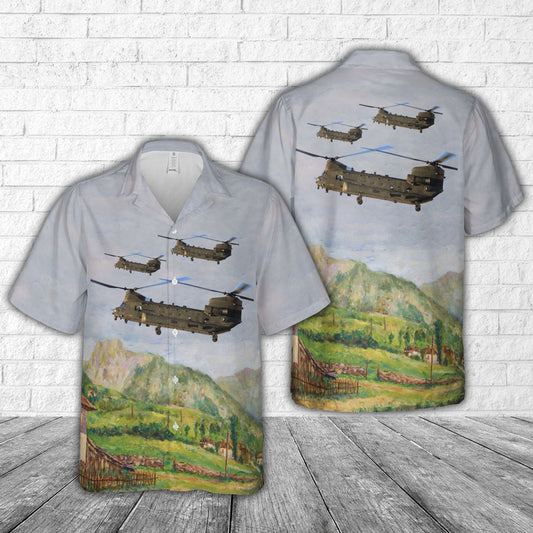 Royal Air Force Chinook HC.6As Hawaiian Shirt
