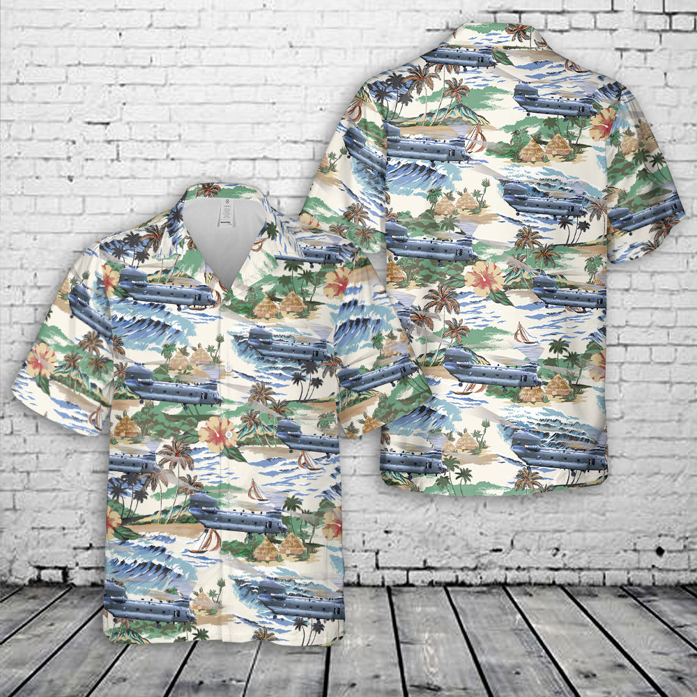Royal Air Force Chinook HC4 28(AC) Squadron Hawaiian Shirt