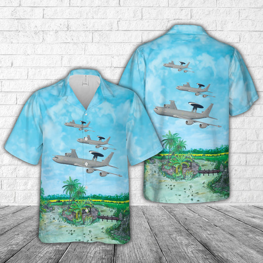 Royal Air Force E-3 Sentry Hawaiian Shirt