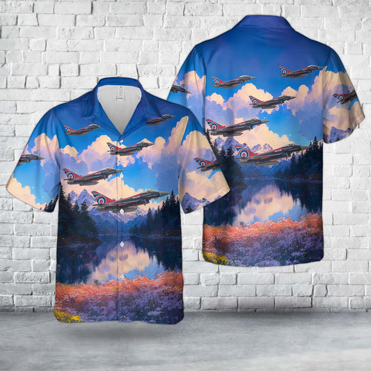 Royal Air Force Eurofighter EF-2000 Typhoon FGR4 ZJ914 "Black Jack" Hawaiian Shirt