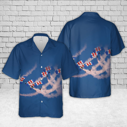 Royal Air Force Falcons Parachute Display Team Hawaiian Shirt