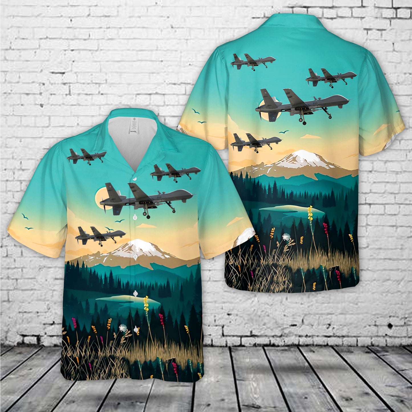 Royal Air Force General Atomics MQ-9A Reaper ZZ203 of No. 39 Squadron Hawaiian Shirt
