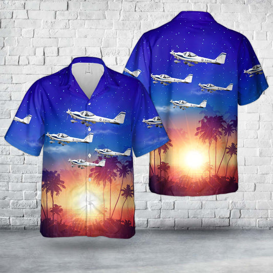 Royal Air Force Grob G-115E Tutor T1 (G-BYXZ) Hawaiian Shirt