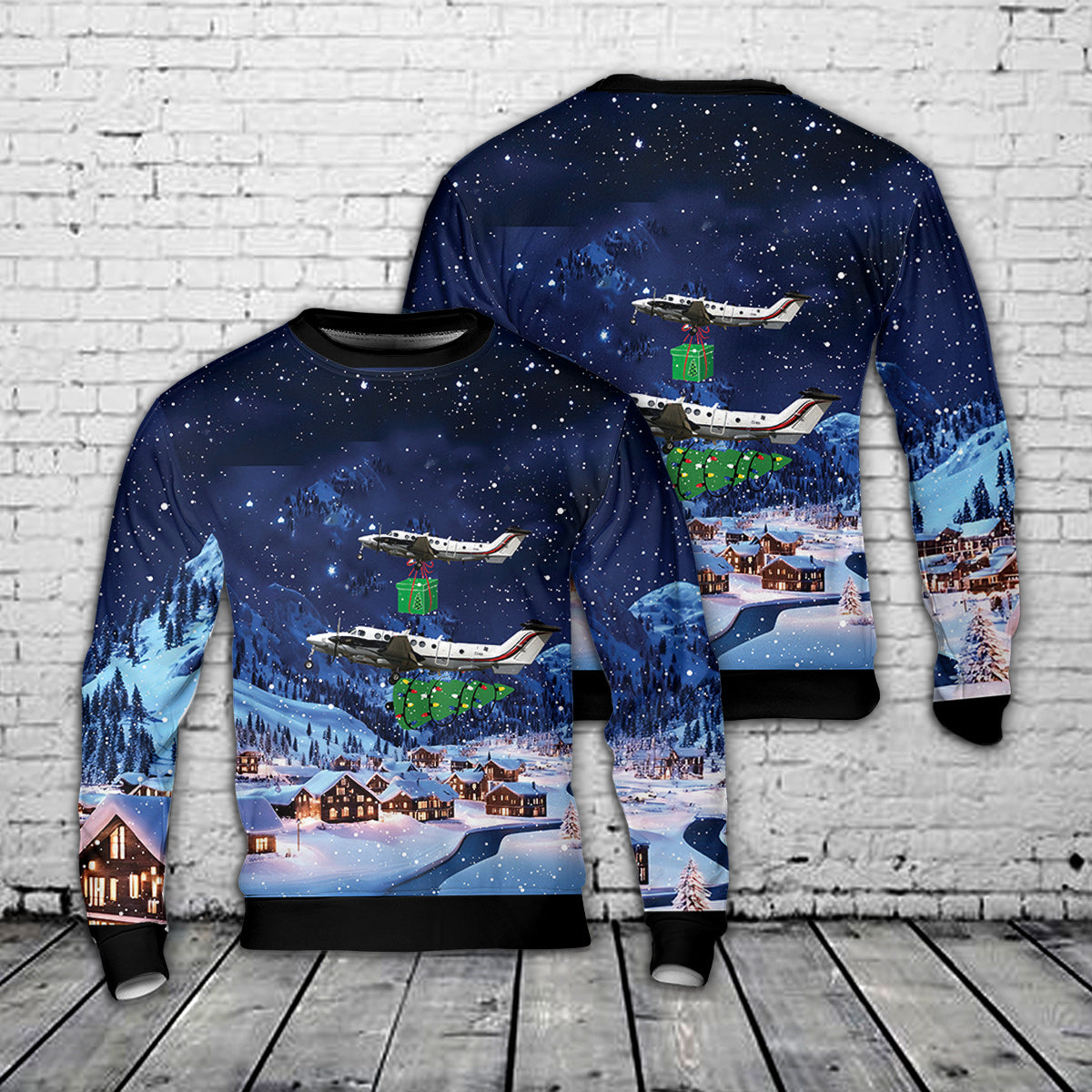 Royal Air Force Hawker Beechcraft Shadow R.1 ZZ419, callsign "Snake 49" Christmas Sweater