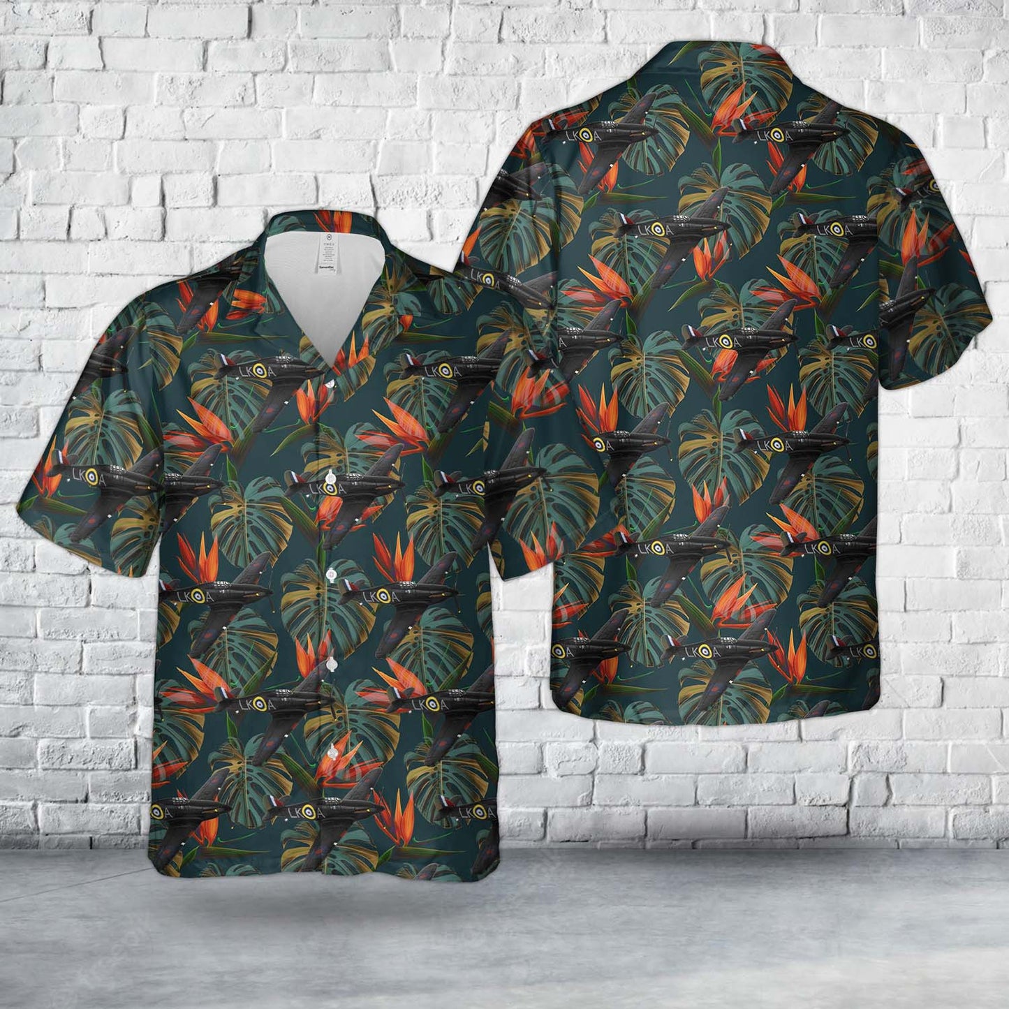 Royal Air Force Hawker Hurricane Mk.I 87 Sqn Hawaiian Shirt