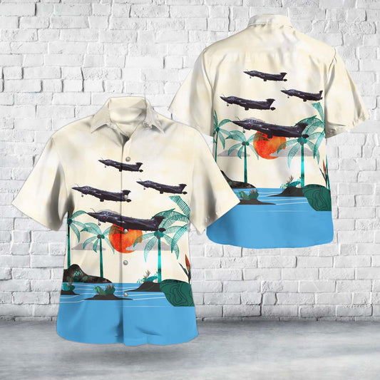 Royal Air Force Hawker Siddeley Buccaneer S2B Hawaiian Shirt