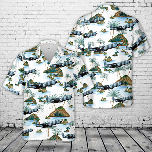 Royal Air Force Lockheed C-130K Hercules Hawaiian Shirt