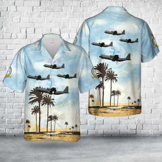 Royal Air Force Lockheed C-130K, Hercules C.3, XV294, 47 Squadron Hawaiian Shirt