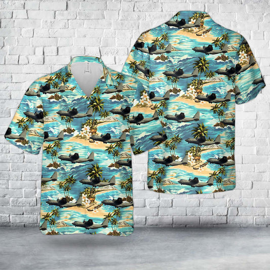 Royal Air Force Lockheed Martin C-130J Hercules C5 (L-382) ZH889 Hawaiian Shirt