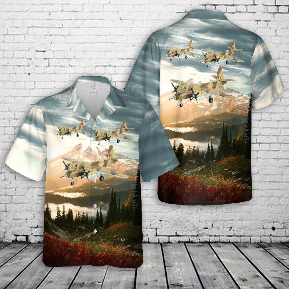 Royal Air Force Martin Marauder B-26 Mk.I - "Dominion Revenge" No. 14 Squadron 1942 Hawaiian Shirt