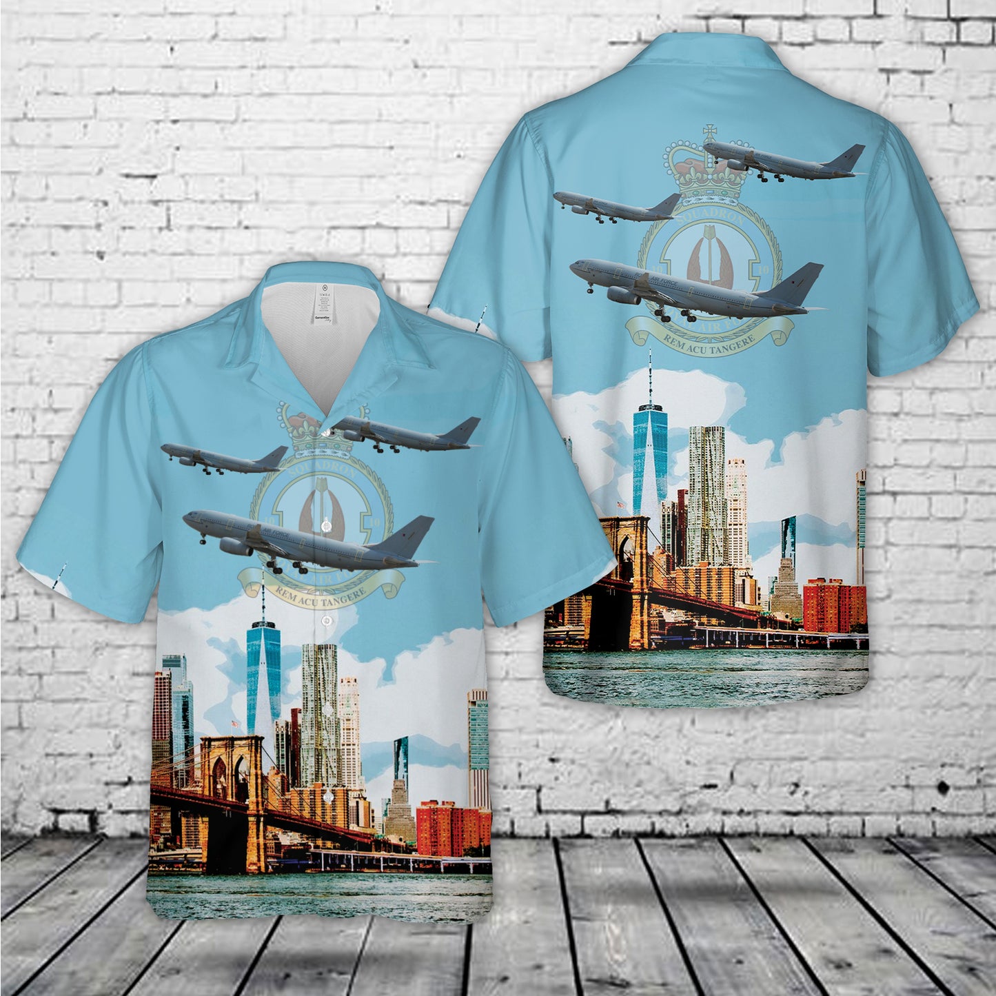 Royal Air Force No. 10 Squadron RAF Airbus Voyager KC.3 Hawaiian Shirt