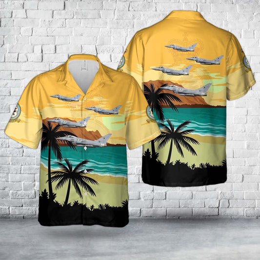 Royal Air Force No. 11 Squadron RAF Eurofighter Typhoon FGR.4 Hawaiian Shirt