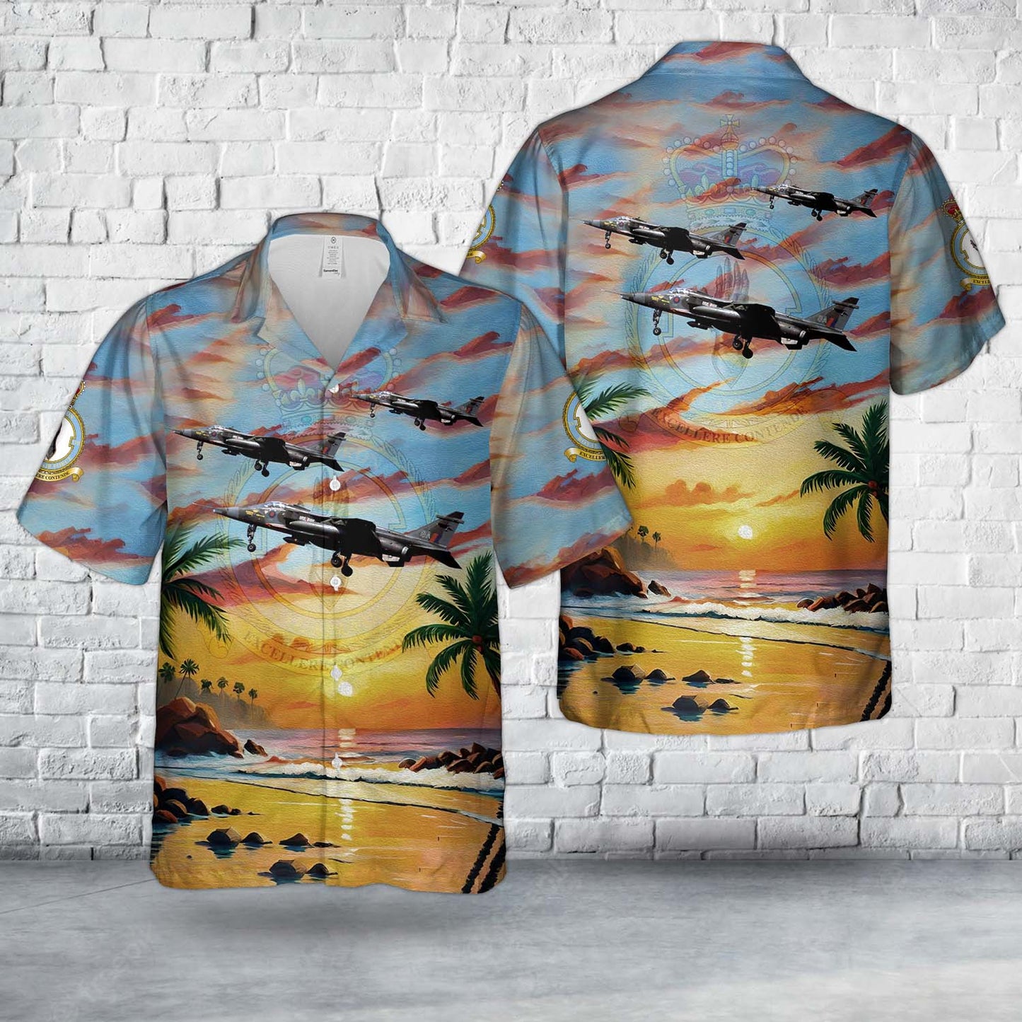 Royal Air Force No. 17 Squadron SEPECAT Jaguar GR.1 XX768 Hawaiian Shirt