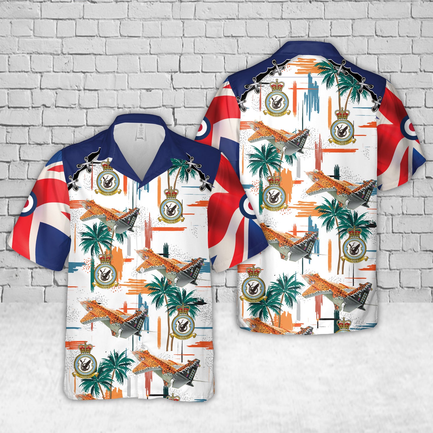 Royal Air Force No. 6 Squadron RAF SEPECAT Jaguar Hawaiian Shirt