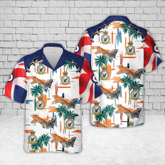 Royal Air Force No. 6 Squadron RAF SEPECAT Jaguar Hawaiian Shirt
