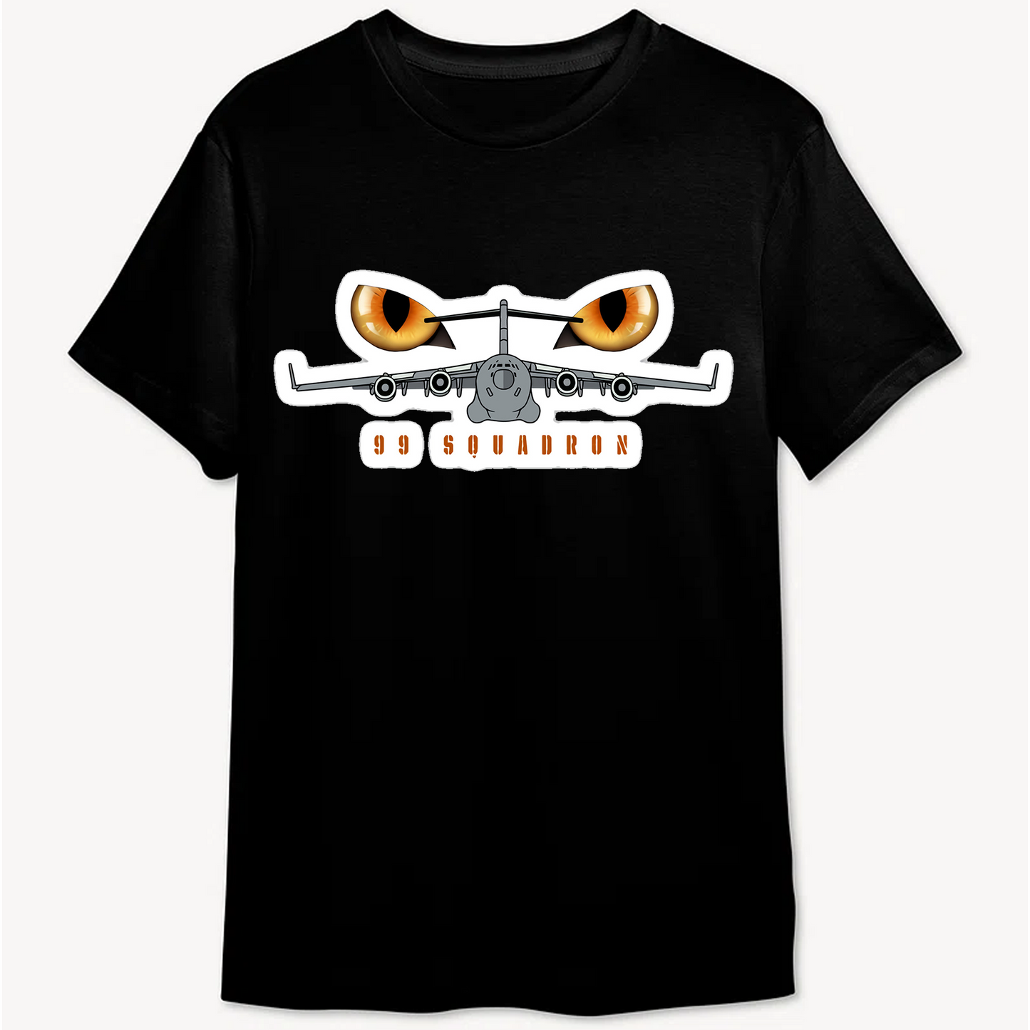 Royal Air Force No. 99 Squadron RAF Boeing C-17 Globemaster III Classic Unisex T-Shirt Gildan 5000 (Made In US) DLHH0708PT07