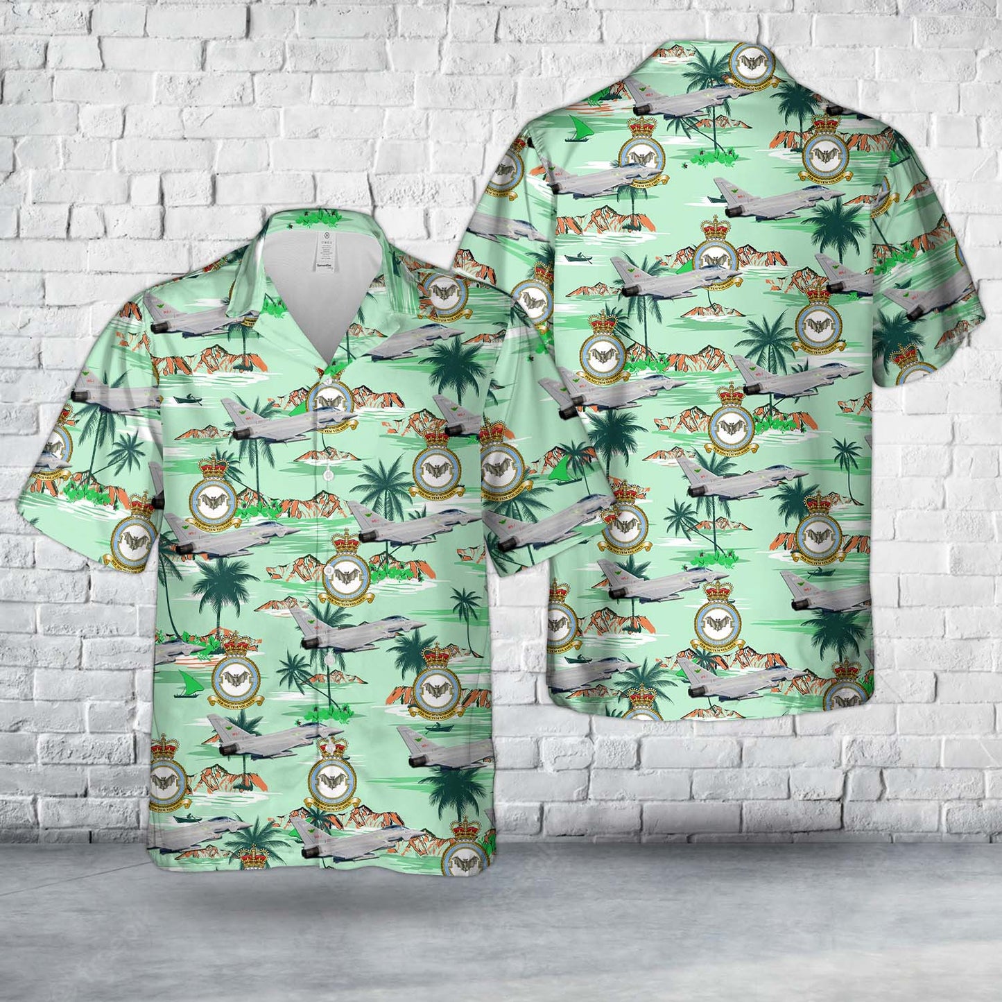 Royal Air Force No. IX (B) Squadron Eurofighter Typhoon FGR.4 ZJ924 Hawaiian Shirt