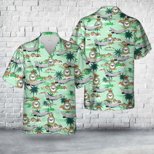 Royal Air Force No. IX (B) Squadron Eurofighter Typhoon FGR.4 ZJ924 Hawaiian Shirt
