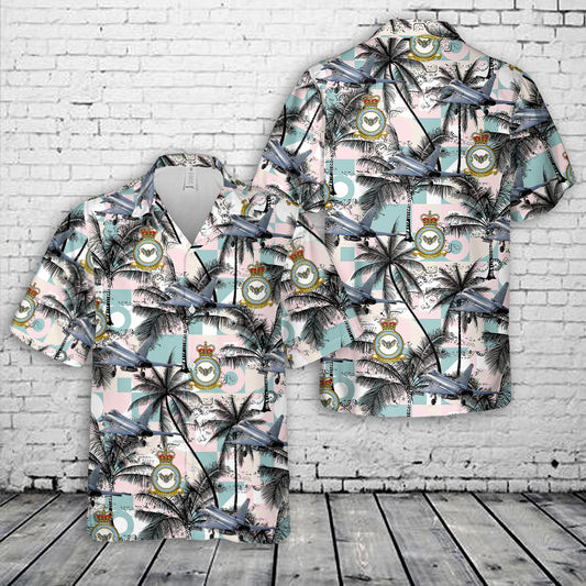 Royal Air Force RAF Typhoon FGR4 Of No. IX (B) Squadron RAF Hawaiian Shirt