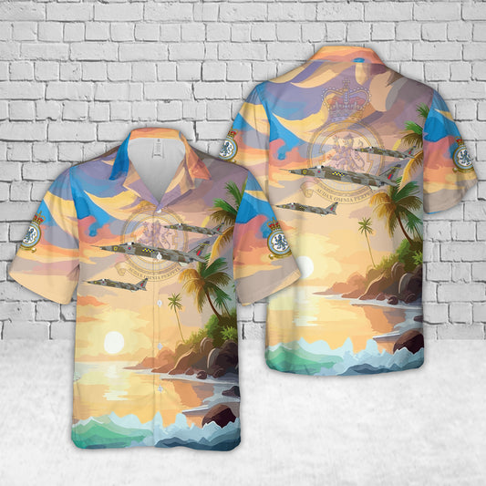 Royal Air Force SEPECAT Jaguar GR1 XX109 of 54 Squadron Hawaiian Shirt