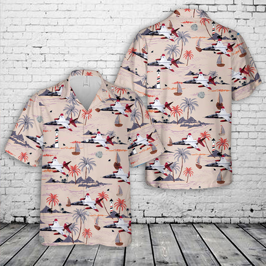 Royal Air Force Sepecat Jaguar T2 Hawaiian Shirt