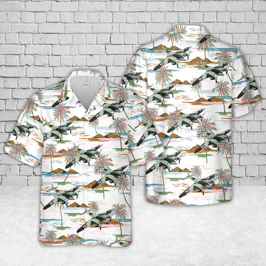 Royal Air Force de Havilland Mosquito Fighter-Bomber Hawaiian Shirt