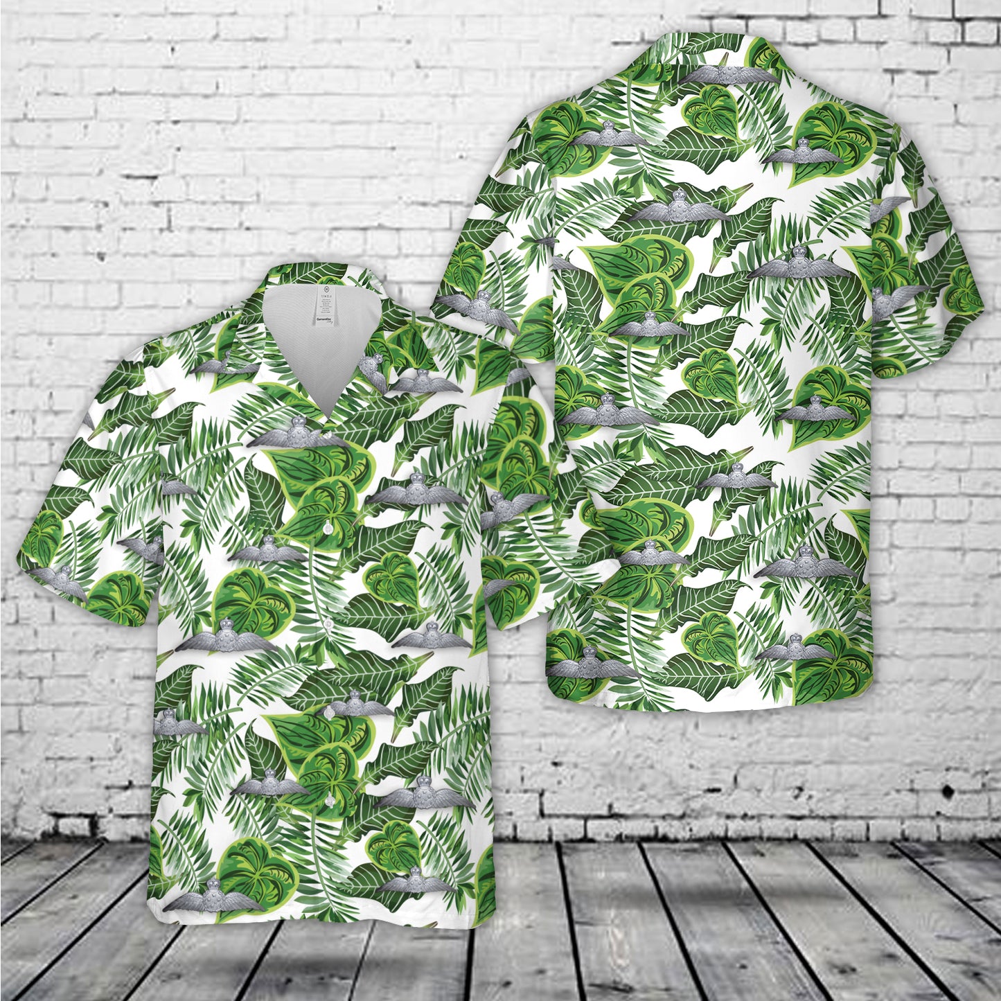 Royal Australian Air Force Air Combat Officer (ACO) Brevet Hawaiian Shirt