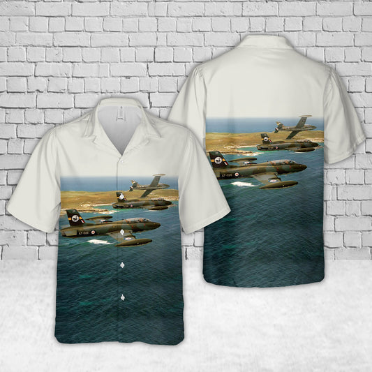 Royal Australian Air Force No. 25 Squadron RAAF Macchi MB-326 Hawaiian Shirt