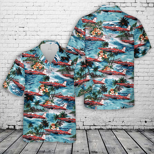 Royal Australian Air Force Roulette Pilatus PC-21 Hawaiian Shirt