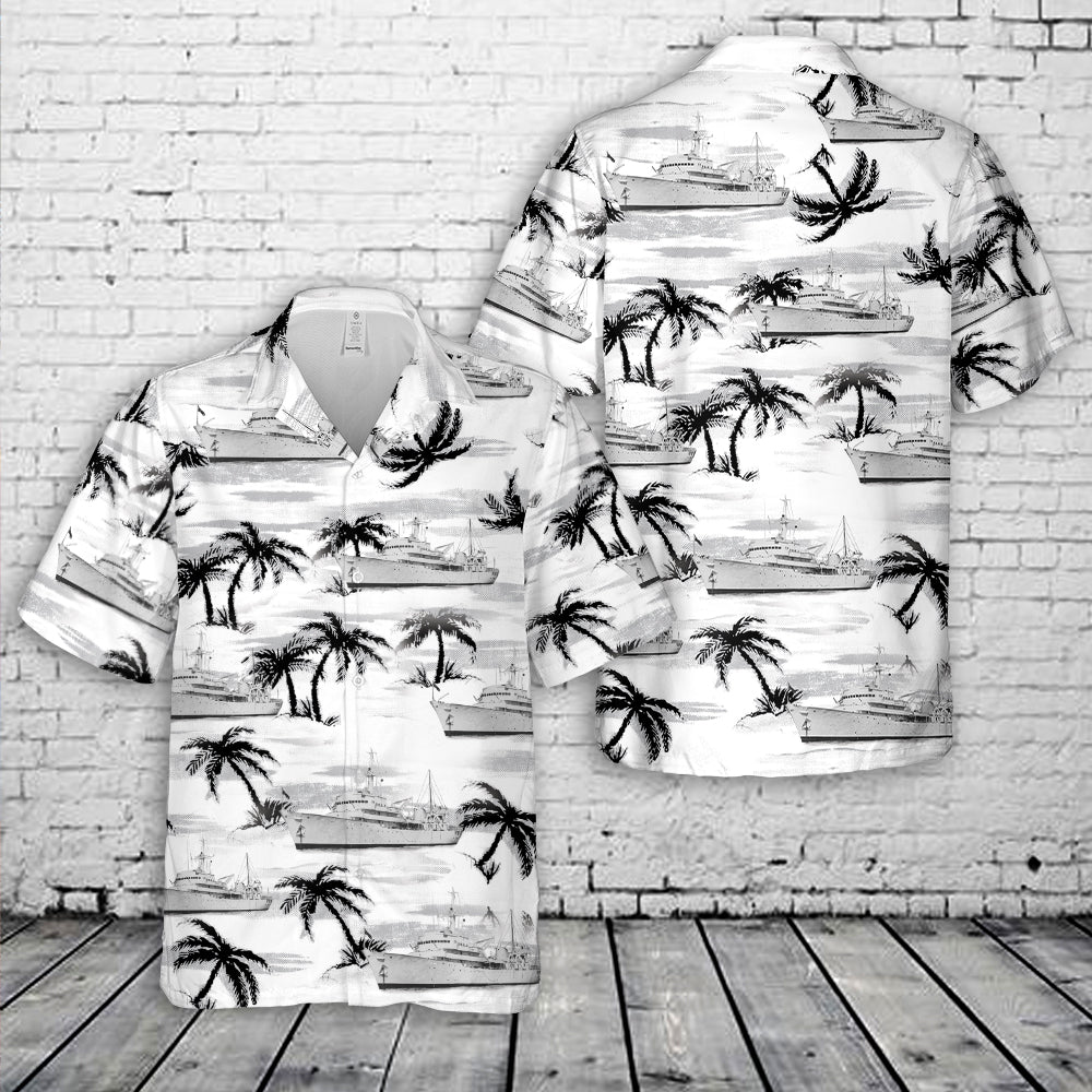 Royal Australian Navy HMAS Moresby (II) Hawaiian Shirt