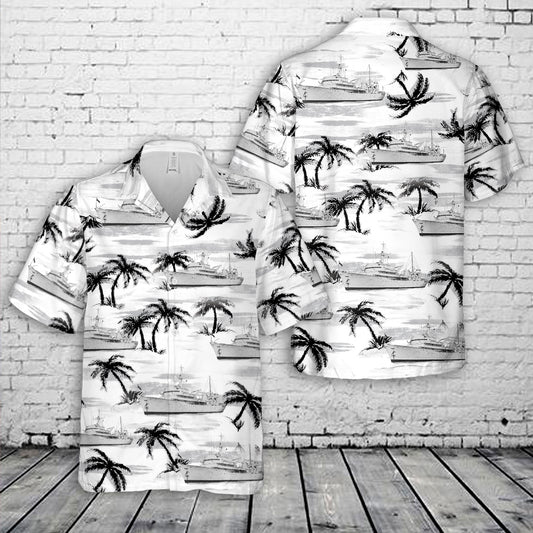 Royal Australian Navy HMAS Moresby (II) Hawaiian Shirt