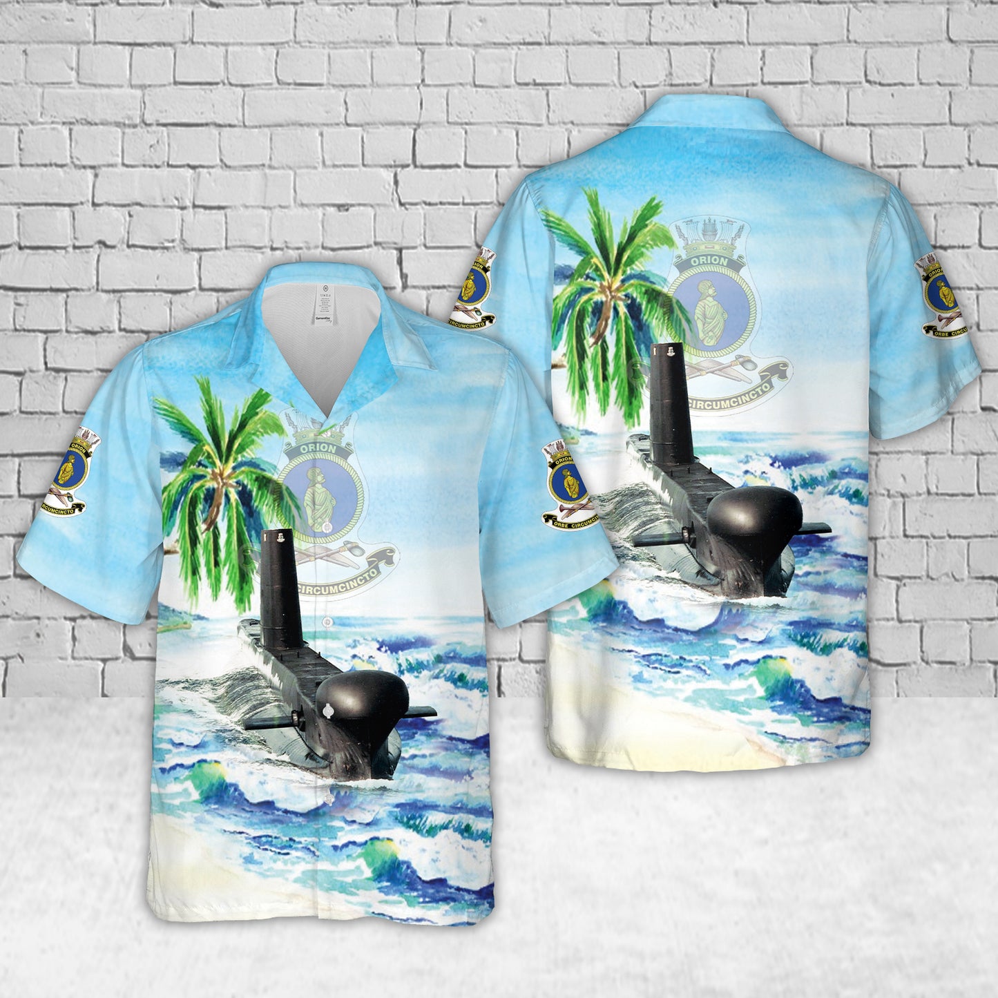 Royal Australian Navy HMAS Orion (S 61) Hawaiian Shirt