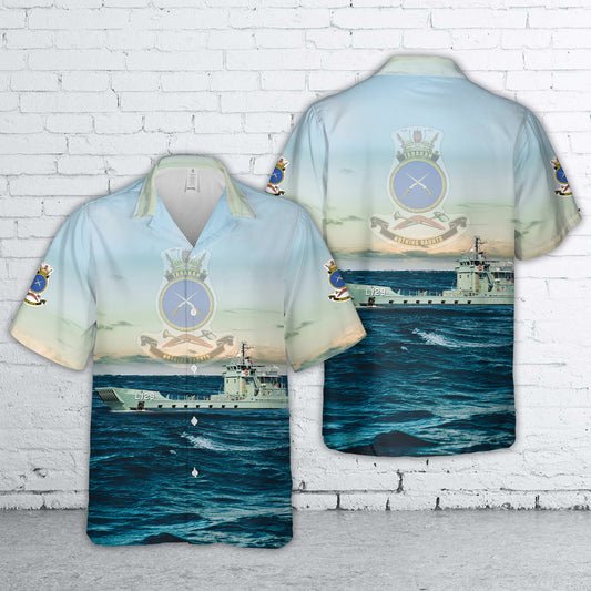 Royal Australian Navy HMAS Tarakan (L 129) Hawaiian Shirt