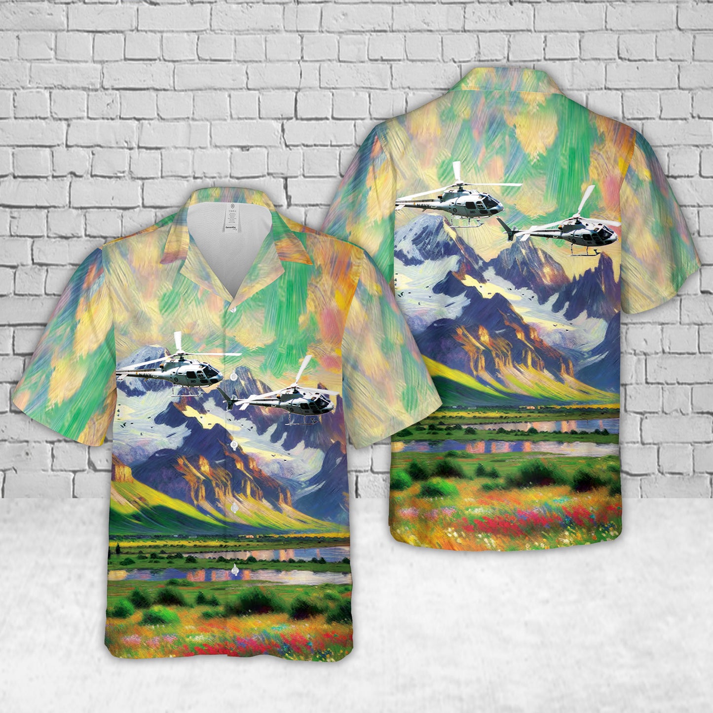 Royal Australian Navy Squirrel Display Team Hawaiian Shirt