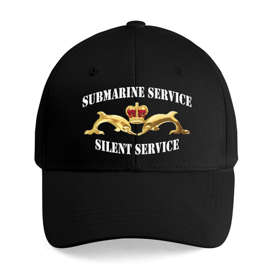 Royal Australian Navy Submarine Service Badge Embroidered Cap