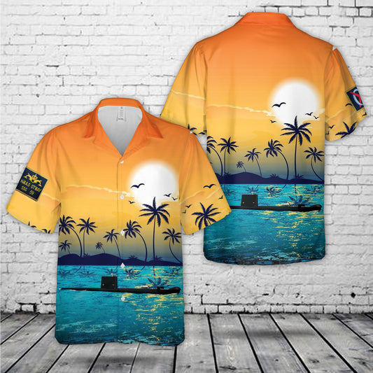 Royal Australian Navy (RAN) HMAS Otway (S 59) Oberon-class submarine Hawaiian Shirt