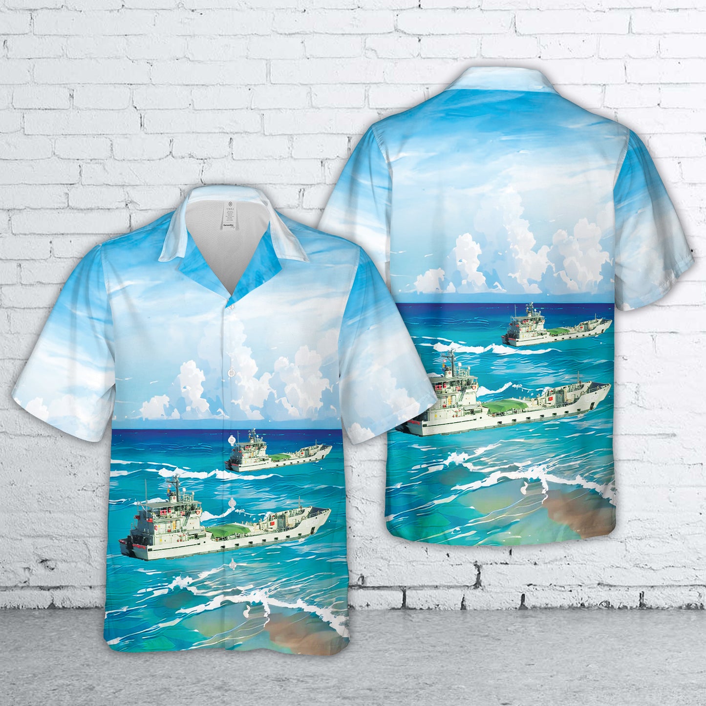 Royal Australian Navy boat L130 HMAS Wewak Hawaiian Shirt