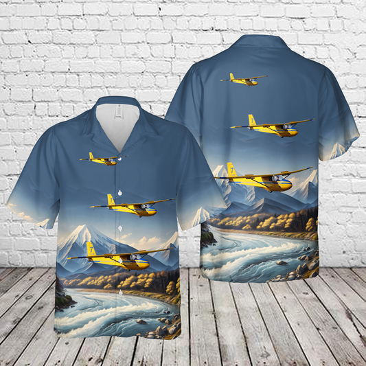 Royal Canadian Air Cadets Schweizer SGS 2-33A Hawaiian Shirt