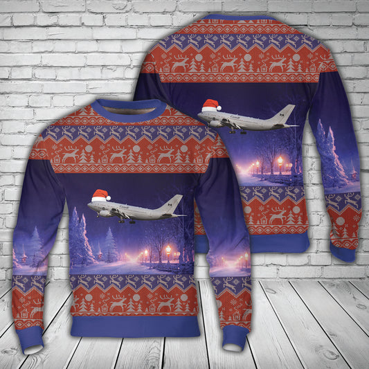 Royal Canadian Air Force Airbus CC-150 Polaris (A310-304(F)) Christmas Sweater