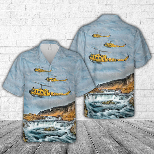 Royal Canadian Air Force Bell CH-118 Iroquois (205) Hawaiian Shirt