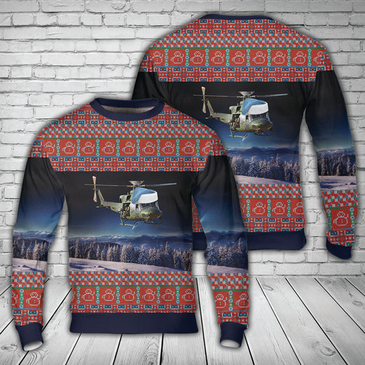 Royal Canadian Air Force Bell CH-146 Griffon (412CF) Christmas Sweater