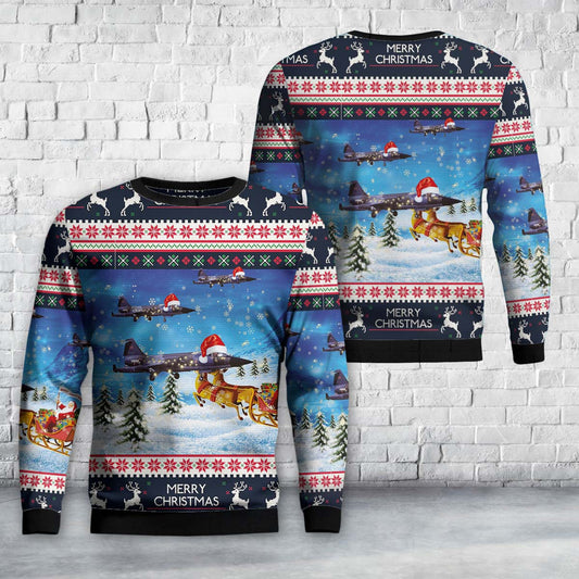 Royal Canadian Air Force Lockheed (Canadair) CF-104 Starfighter (CL-90) Christmas Sweater