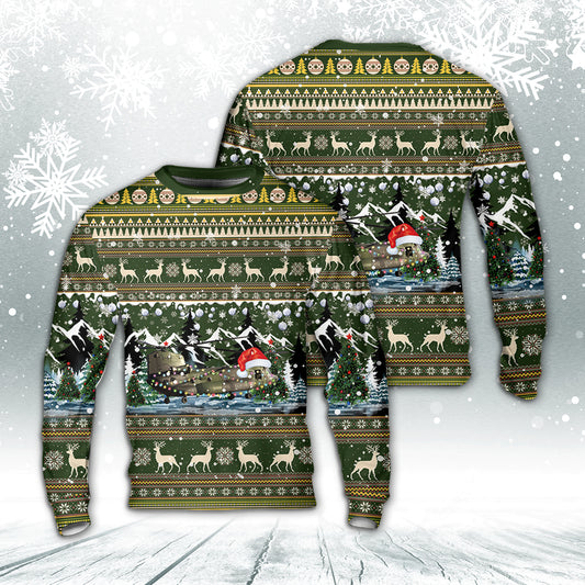 Royal Canadian Air Force Boeing CH-147F Chinook (414) Christmas Sweater