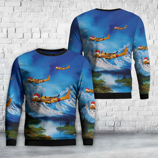 Royal Canadian Air Force CC-295 Kingfisher Christmas Sweater