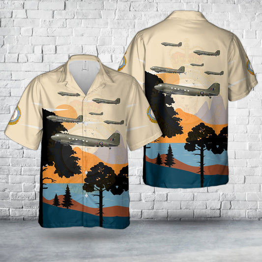 Royal Canadian Air Force Douglas Dakota Mk III KG376 Of 437 Transport Squadron Hawaiian Shirt
