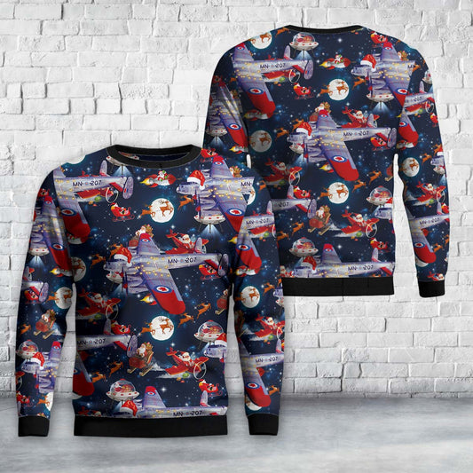 Royal Canadian Air Force Lancasters Christmas Sweater