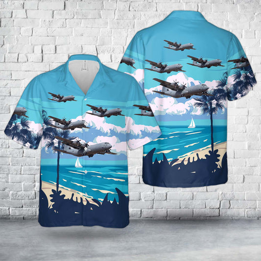 Royal Canadian Air Force Lockheed Martin CC-130J-30 Hercules (L-382) Hawaiian Shirt