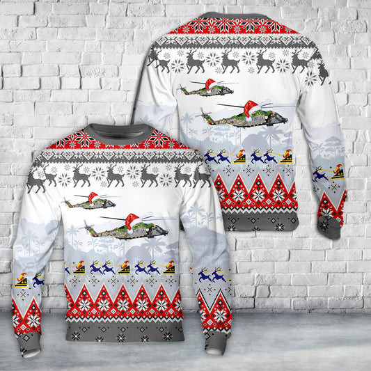Royal Canadian Air Force Sikorsky CH-148 Cyclone (S-92) Christmas Sweater
