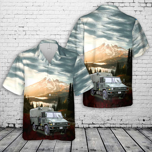 Royal Canadian Electrical Mechanical Engineers LSVW MRT Hawaiian Shirt